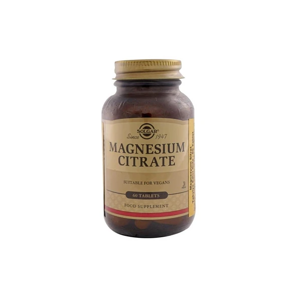 Magnesium Citrate 200 mg 60 Tablet ürün görseli 1