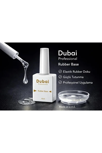 Dubai Professional Rubber Base 15 ml ürün görseli 1