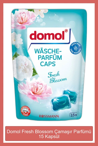 DOMOL DOMOL Fresh Blossom Çamaşır Parfümü 15 Kapsül ürün görseli 1
