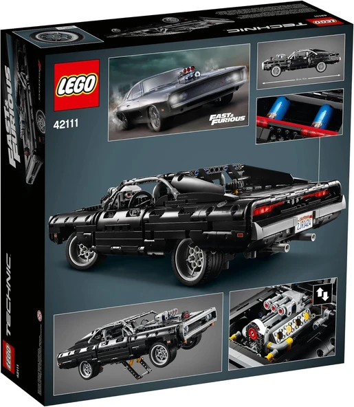 LEGO 42111 Technic Dom'un Dodge Charger'ı - Resim 2
