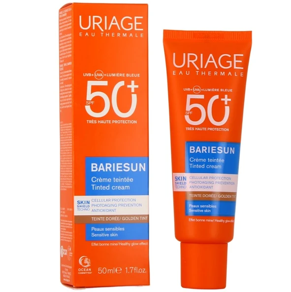 Uriage Bariesun Golden Tinted SPF50 Cream 50 ml ürün görseli 1