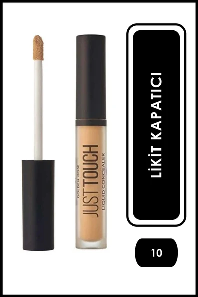 Golden Rose Golden Rose Just Touch Liquid Concealer No: 10 - Likit Kapatıcı ürün görseli 1