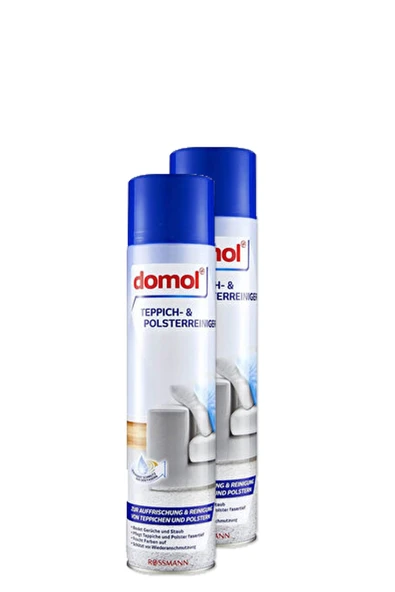 DOMOL DOMOL Halı Ve Döşeme Temizleyici Köpük 600 Ml (2 Adet) ürün görseli 1