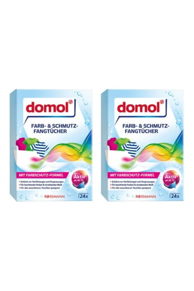 DOMOL DOMOL Renk Ayırıcı Bez 24 X 2 Adet ürün görseli 1