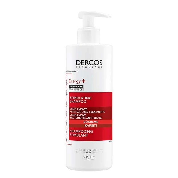 Dercos Energy+ Dökülme Karşıtı Şampuan 400 ml ürün görseli 1
