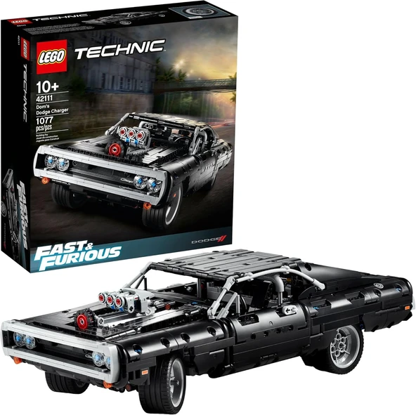 LEGO 42111 Technic Dom'un Dodge Charger'ı ürün görseli 1