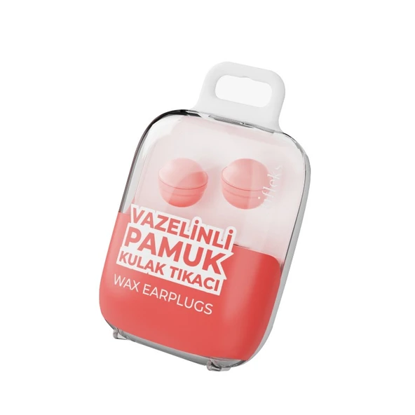 Otifleks Kulak Tıkacı Vazelinli Pamuk 2li ürün görseli 1