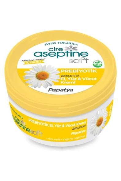 Cire Aseptine Soft Prebiyotik Papatya Krem 100 ml ürün görseli 1