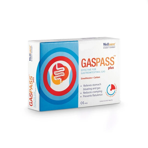 Gaspass Plus 20 Tablet ürün görseli 1