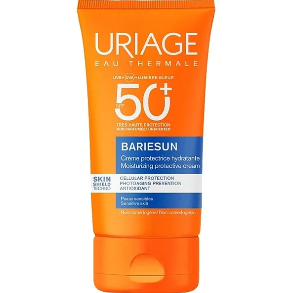 Uriage Bariesun Moisturizing Protective Non Parfüm Cream Spf50+ 50 Ml ürün görseli 1