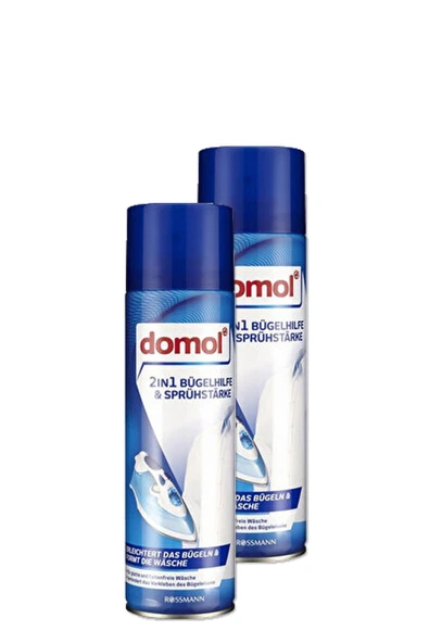 DOMOL DOMOL Ütü Yardımı& Çamaşır Kolası 2in1 500 ml 2 Adet ürün görseli 1