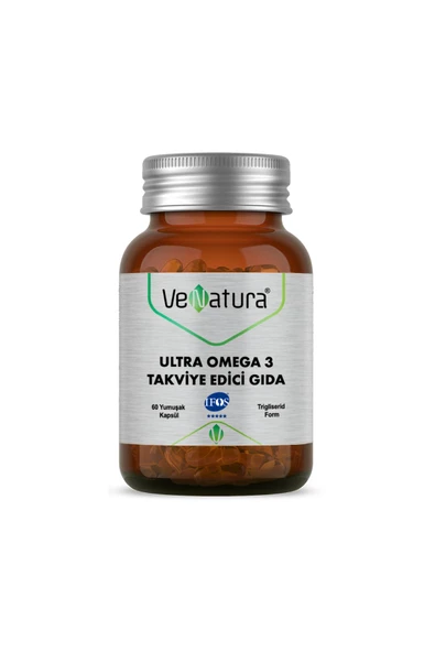Ultra Omega 3 Takviye Edici Gıda 60 Kapsül ürün görseli 1