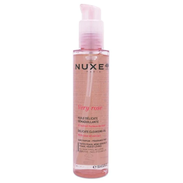 Nuxe Very Rose Hassas Temizleme Yağı 150ml ürün görseli 1