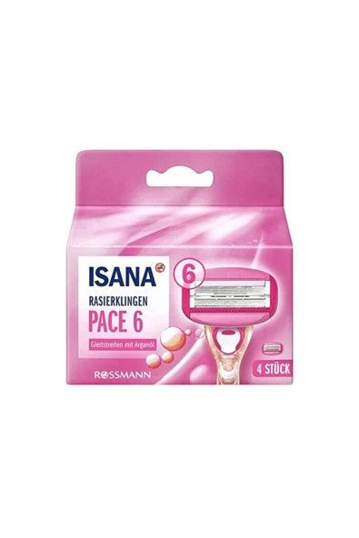 ISANA ISANA Yedek Tıraş Bıçağı 6 Bıçaklı - Kadınlar Için 4lü 4305615338552 ürün görseli 1