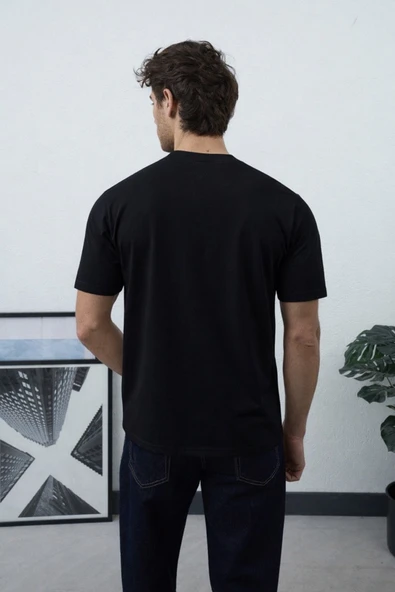Unisex Basic %100 Pamuk T-Shirt - Sade ve Şık - Resim 7