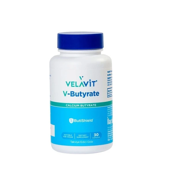 Velavit V-Butyrate Calcium 30 Kapsül ürün görseli 1