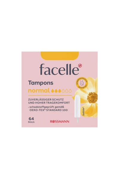 Facelle Facelle Tampon Normal 64'lü ürün görseli 1