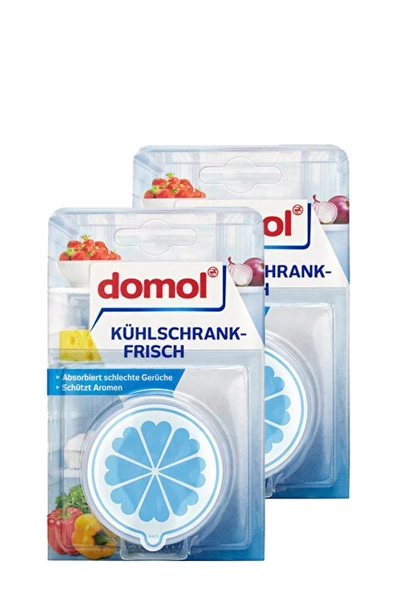 DOMOL DOMOL Kokusuz Buzdolabı Deodorantı Kartuş Ve Karbon Filtre 40 Gr (2 Adet) ürün görseli 1