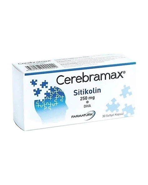 Cerebramax Sitikolin 30 Kapsül ürün görseli 1