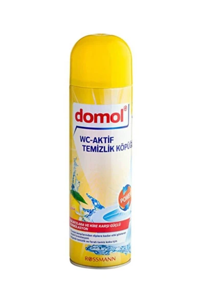 DOMOL DOMOL Mucizevi Tuvalet Temizleme Köpüğü Power Güçlü Limon 500 ml ürün görseli 1