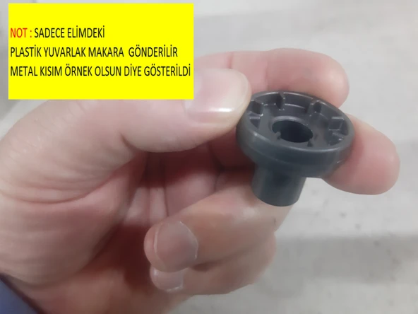SADECE PLASTİK MAKARA GÖNDERİLİR Sürgülü Kapı Orta Kapı Makarası SADECE MAKARA Mekanizma Kolunun uç makarası Fiat Doblo 2000 2012 model ürün görseli 1