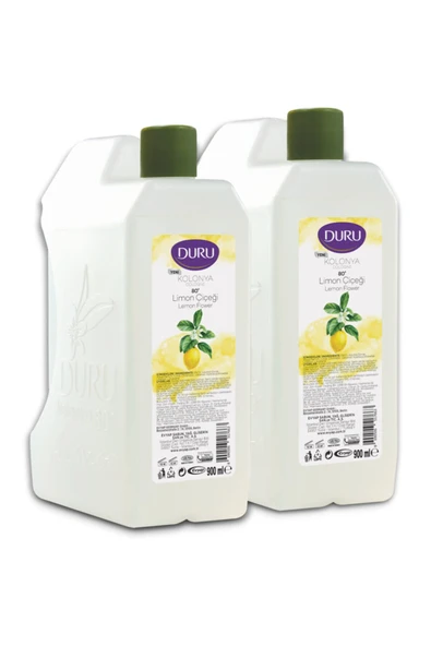 Duru Duru Limon Kolonya Bidon 80 Derece 2x900ml ürün görseli 1