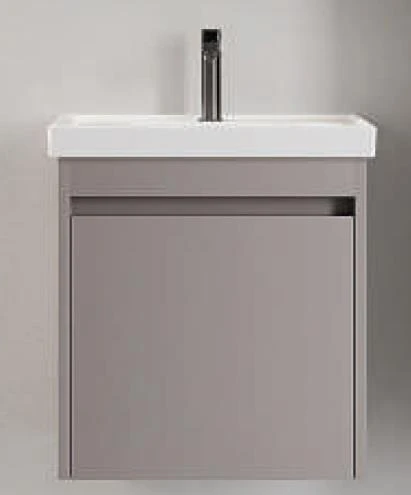Denko Milano 50 cm (Kül Gri) Banyo Dolabı (Alt Modül Lavabo) ürün görseli 1