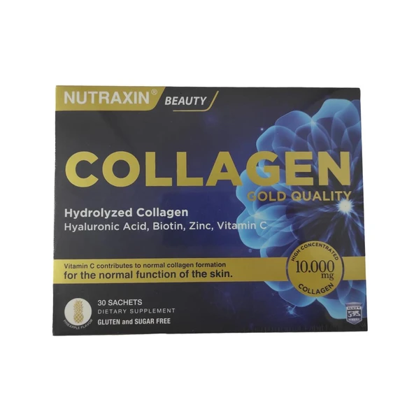 Collagen Gold Quality Ananas Aromalı Takviye Edici Gıda 30 Saşe ürün görseli 1