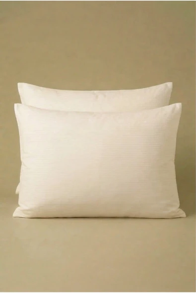Motif Mağaza 2'li Yastık Kılıfı | %100 Pamuk Saten | Baskılı | 50x70 cm  Ekru 50 x 70 ürün görseli 1