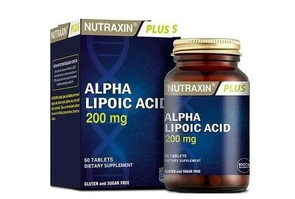 Nutraxin Alpha Lipoic Acid 200 mg 60 Tablet ürün görseli 1