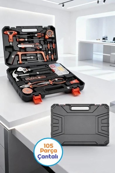 Zhltools 105 Parça Profesyonel Çantalı El Aletleri Seti ürün görseli 1
