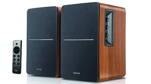 Edifier R1280DBS Kahverengi Subwoofer Çıkışlı Çift Hoparlör-AMBALAJ HASARLI SIFIR ÜRÜN ürün görseli 1