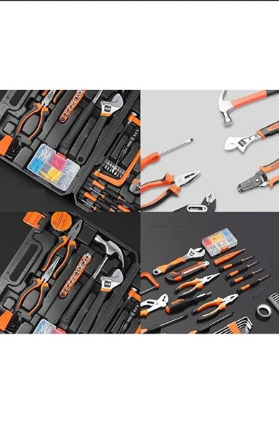 Zhltools 105 Parça Profesyonel Çantalı El Aletleri Seti - Resim 4