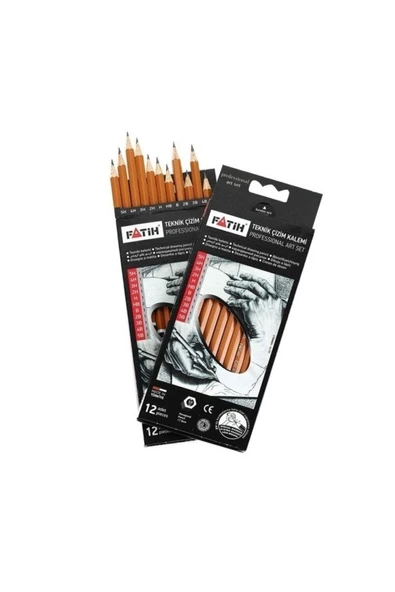 Fatih - Kurşun Kalem Dereceli Kalem Professional Set ürün görseli 1