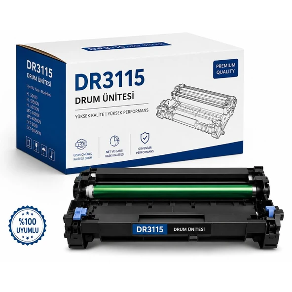 BROTHER Uyumlu DR-3115,DR-3215,DR-3280 Drum Unit (25K) ürün görseli 1