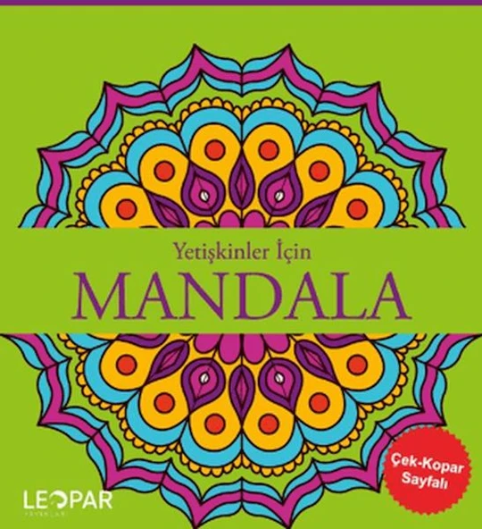 Yetişkinler İçin Mandala - Yeşil ürün görseli 1