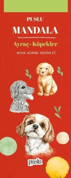 Mandala Ayraç - Köpekler ürün görseli 1