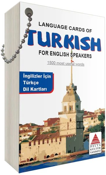 Delta Kültür İngilizler İçin Türkçe Dil Kartları ürün görseli 1
