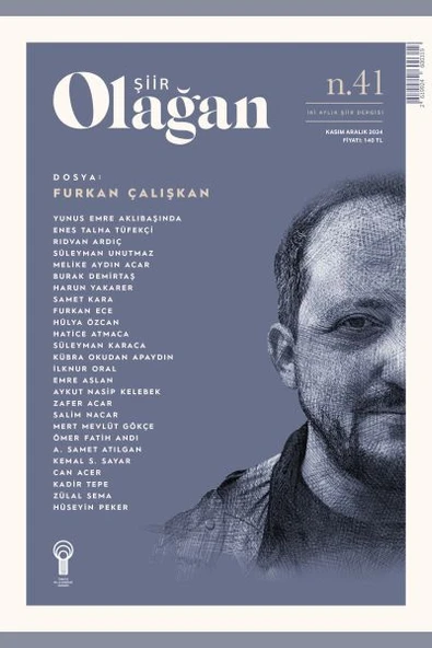 Olağan Şiir (41. Sayı) ürün görseli 1