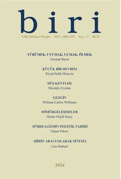 Biri Dergisi 2024, Sayı: 17 ürün görseli 1