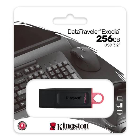 Kingston 256GB Exodia DTX/256GB ürün görseli 1