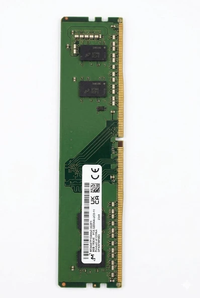 8 GB MICRON DDR4 3200 MHZ CL22 MASAÜSTÜ PC RAM ürün görseli 1