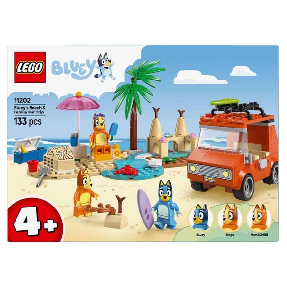 Bluey: Bluey’nin Ailece Plaj Gezisi 11202 - Resim 4
