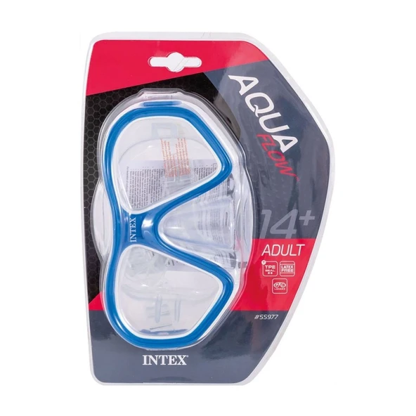 IG55977 Intex Reef Rider Yüzücü Maskesi Mavi 14+ Yaş ürün görseli 1