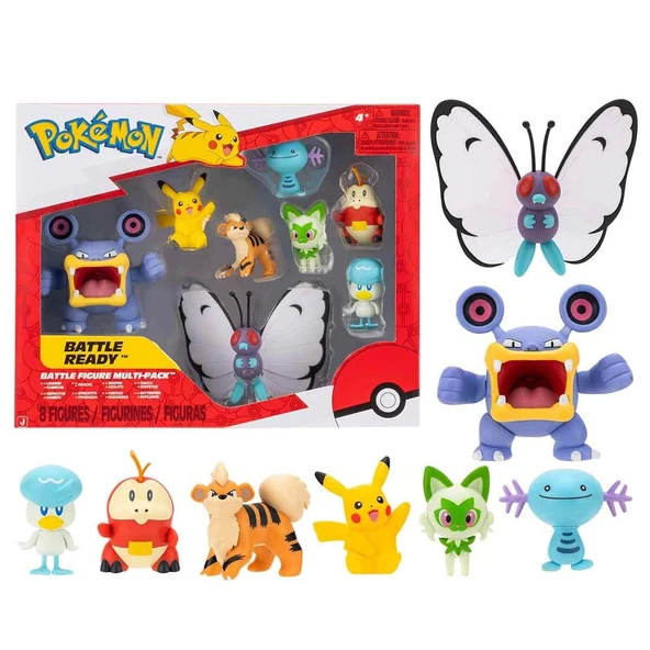 Pokemon Battle Multi Paket 8’li Figür Seti POK/PKW2542-E ürün görseli 1