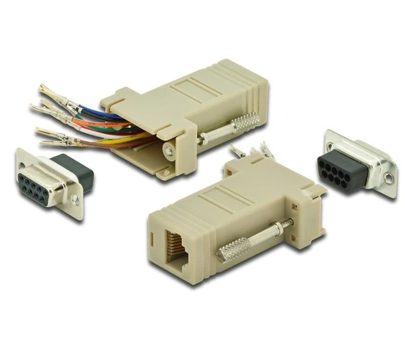Digitus AK-610516-000-I DB9to RJ45 Modüler Adaptör ürün görseli 1