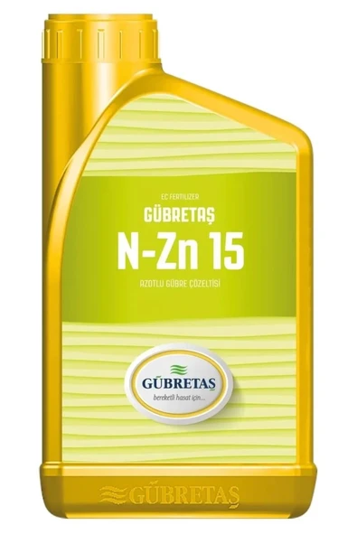 Gübretaş N-Zn 15 Sıvı Gübre 1 Lt - Çinko ve Azot içerir ürün görseli 1