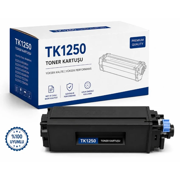 Kyocera Uyumlu TK1250 Muadil toner ürün görseli 1