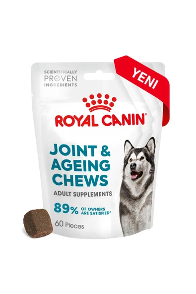 Joint&Ageing Chews Eklem ve Sağlıklı Yaşlanmayı Destekleyen Tamamlayıcı Ödül Maması 240g ürün görseli 1