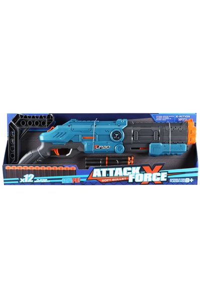 Attack X Force Manuel Yumuşak Mermi Atan Tüfek - Resim 2